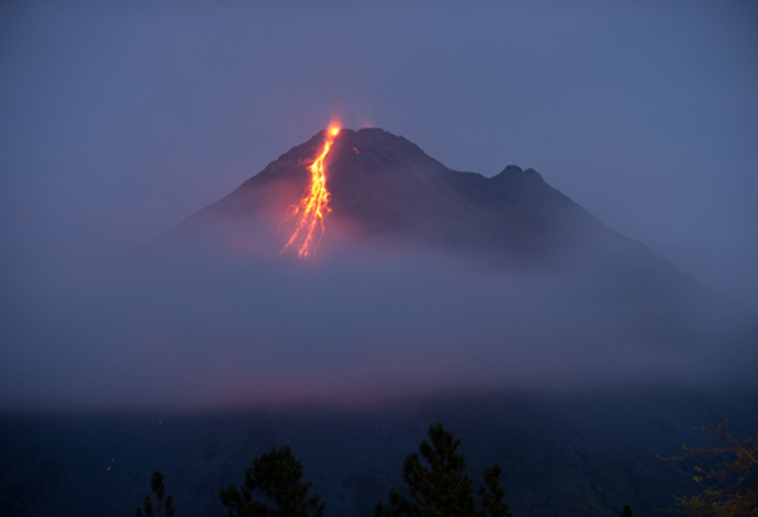 Arenal Erupting Volcano